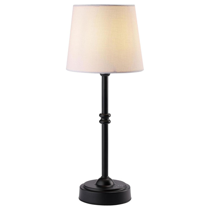 Cordless LED Table Lamp With Dimmer Built In Rechargeable Battery 3 Level Brightness Patio Table Lamp Bedside Night Lamp Ambient Light For